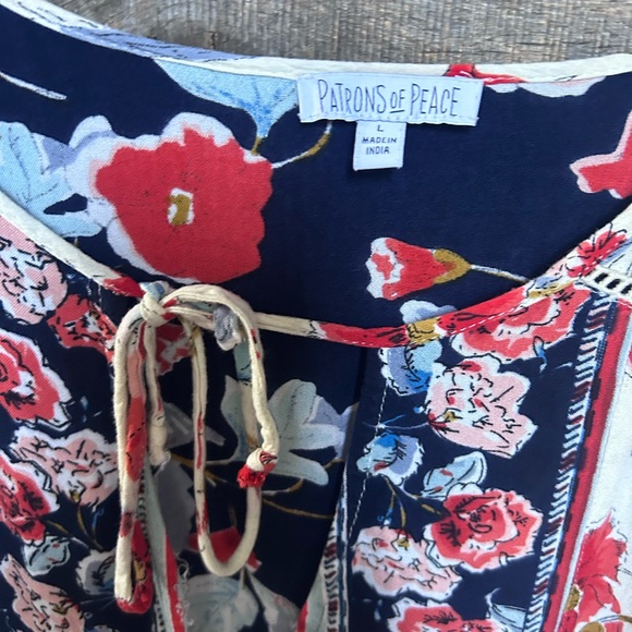 Floral Long Sleeve Dress - Picture 3 of 3